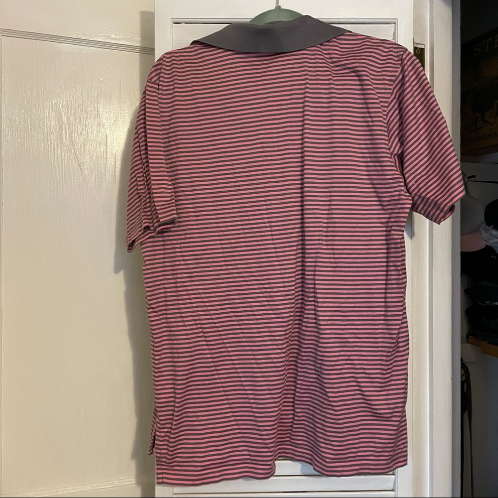 Peter Millar Striped Collared Shirt - image 2